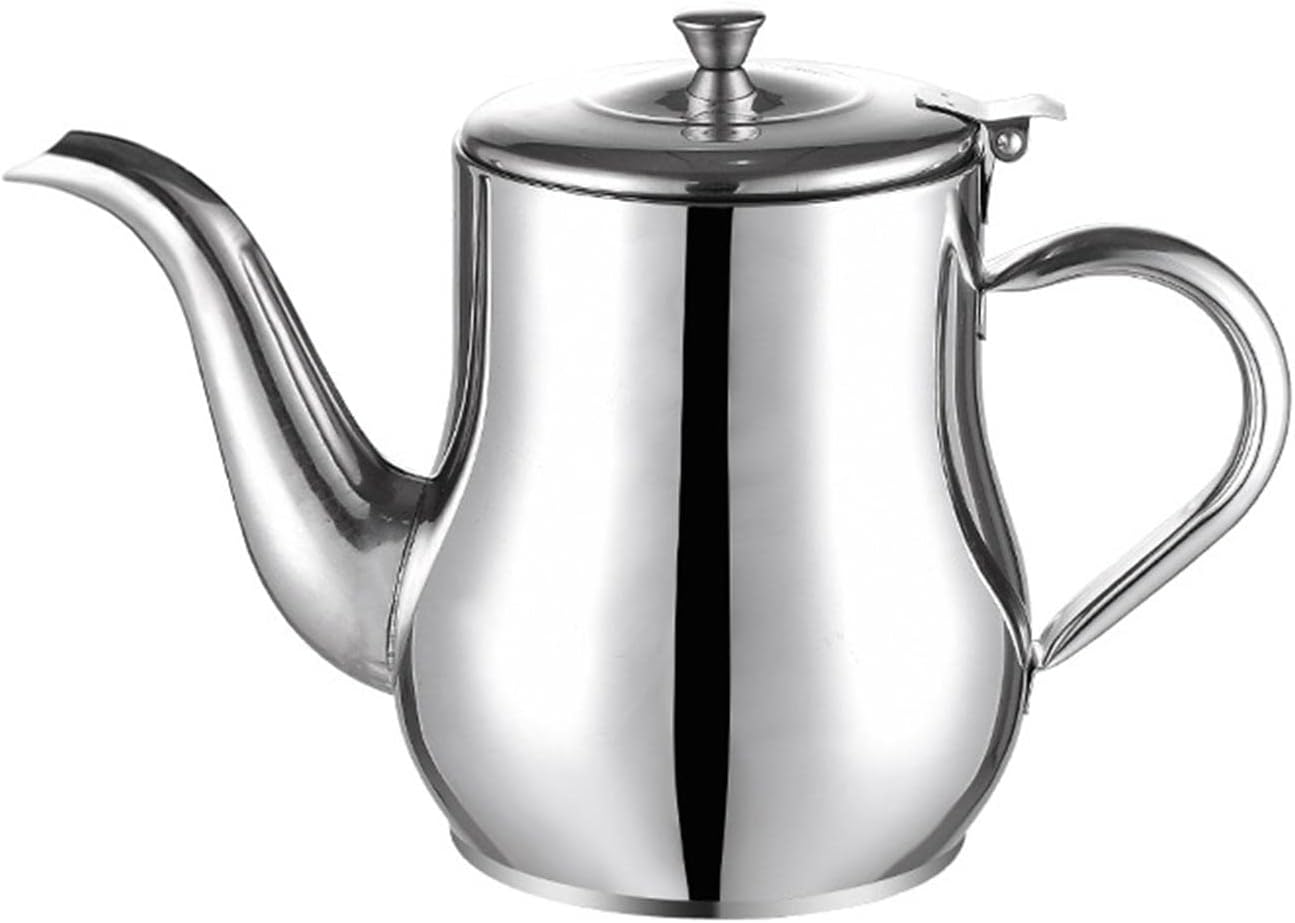 Olla filtro aceite acero inox malla 24oz con mango boquilla