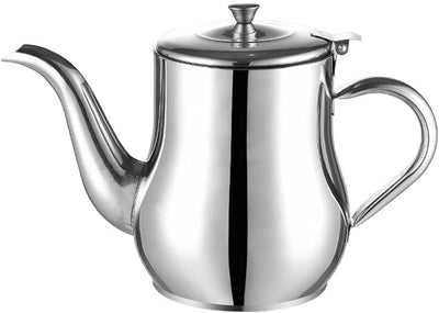 Olla filtro aceite acero inox malla 24oz con mango boquilla