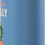 Botella agua acero inox aislada diseño ranas retro