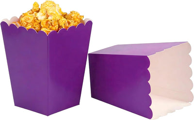 Cajas de palomitas mini para fiestas, cumpleaños, bodas, paquete de 36