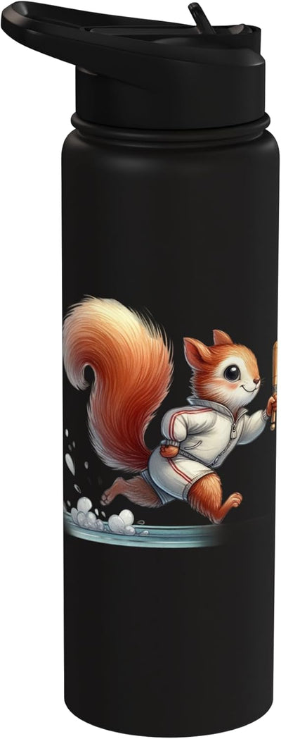 Vaso térmico acero inox con diseño cartoon