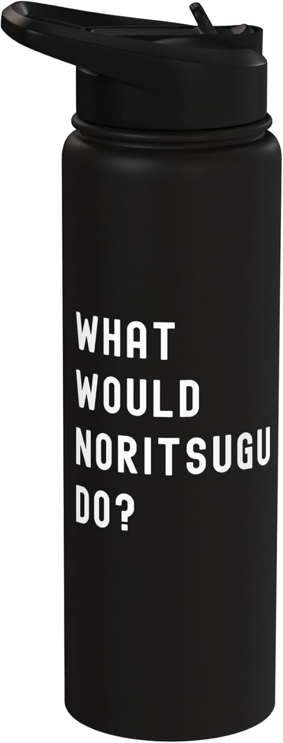 Botella agua acero inox aislada What Would Noritsugu Do