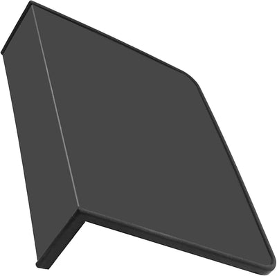 Mesa de tamper silicón para espresso con borde en L negro