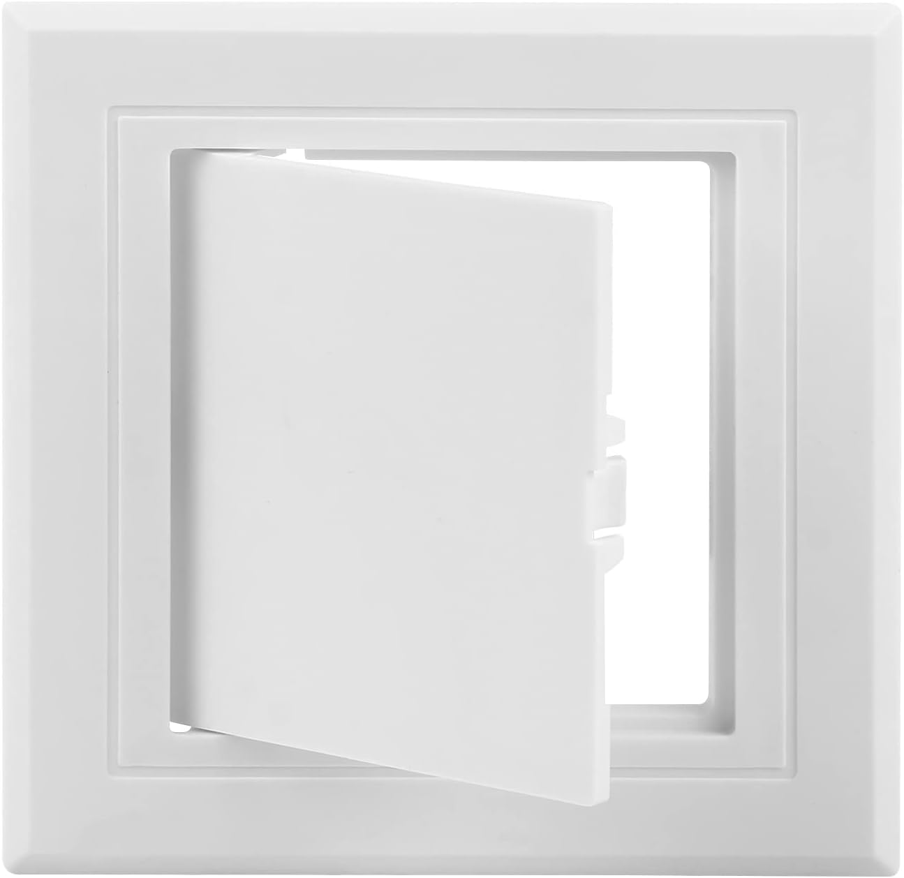 Panel plástico 4x4pulg para techo yeso puerta reforzado blanco