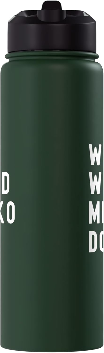 Bottella de agua aislada de acero inoxidable What Would Miyako Do