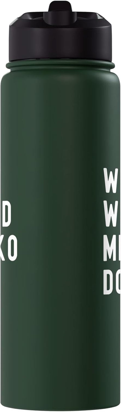 Bottella de agua aislada de acero inoxidable What Would Miyako Do