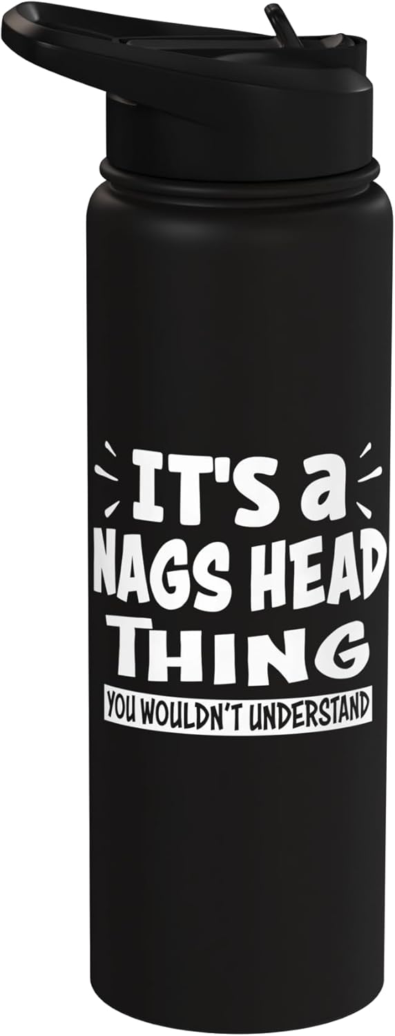 Botella de agua aislada de acero inoxidable Nags Head