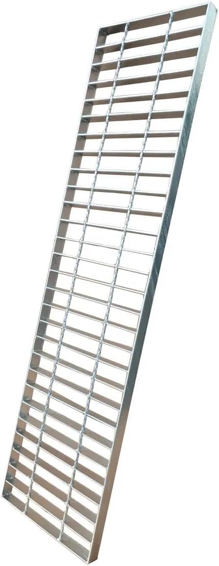 Rejilla drenaje acero galvanizado 40x10pulg clase B