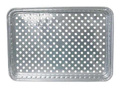 Bandeja aluminio descartable para parrilla 12pulg