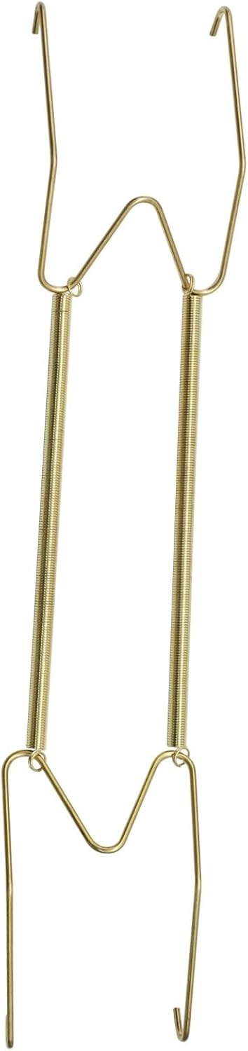 Soporte platos acero inox invisible para 13-14 pulg con ganchos