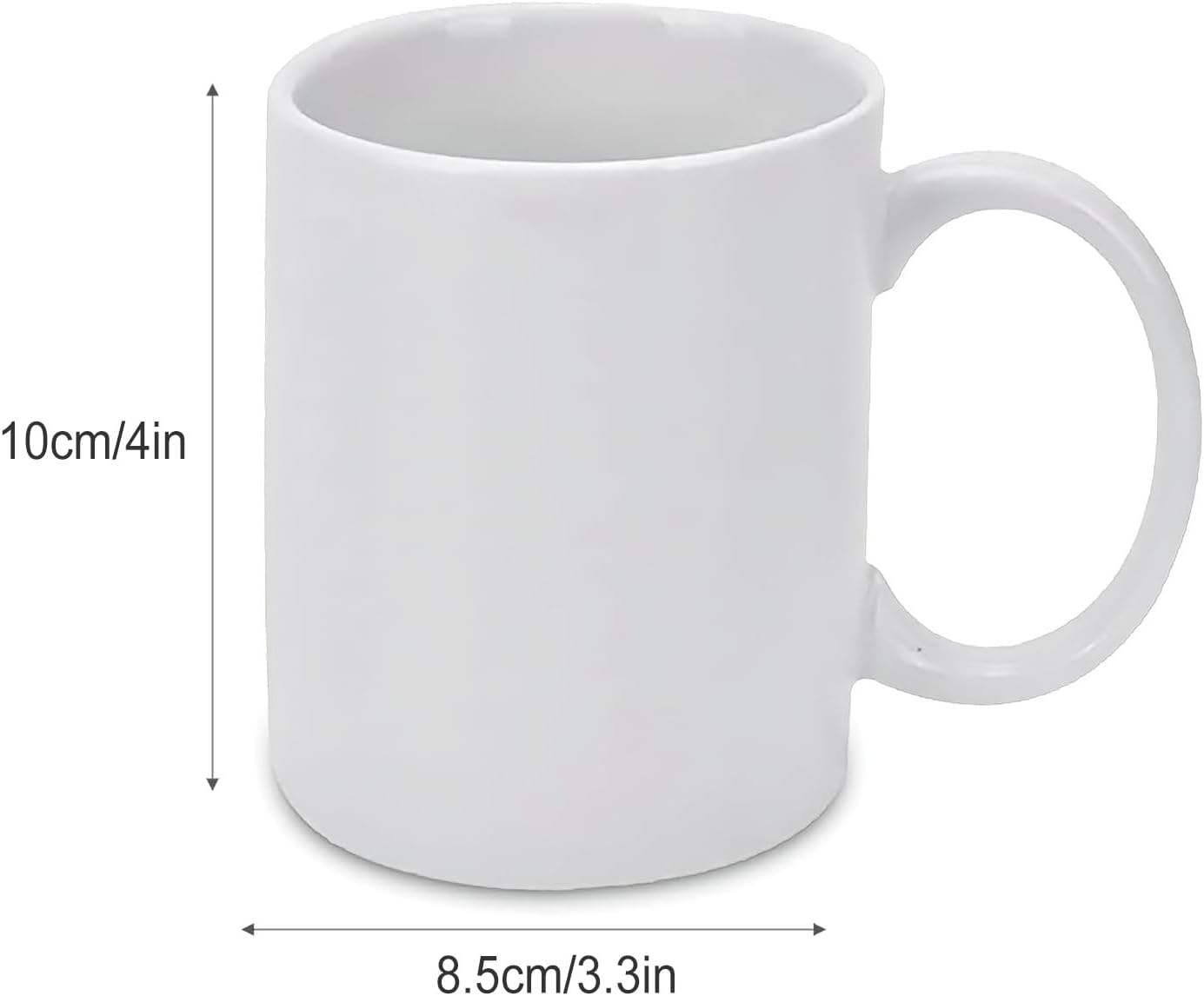 Taza café cerámica con dedo 3D para hombres y mujeres