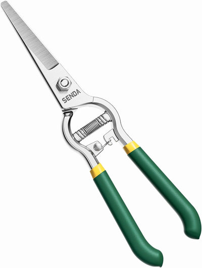 Tijeras podar 8pulg doble revestimiento mango antideslizante