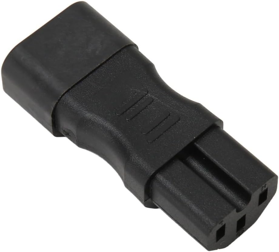 Adaptador IEC320 C14 a C15 3 polos macho-hembra