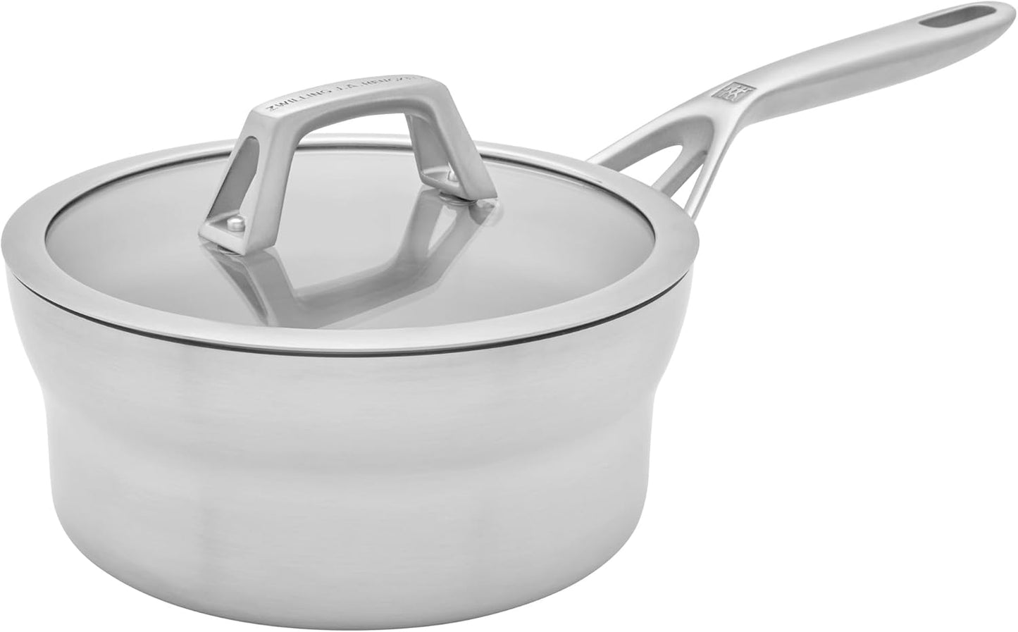 Cacerola Acero Inox 2.5qt Con Tapa