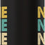 Botella de agua acero inoxidable aislada Nine