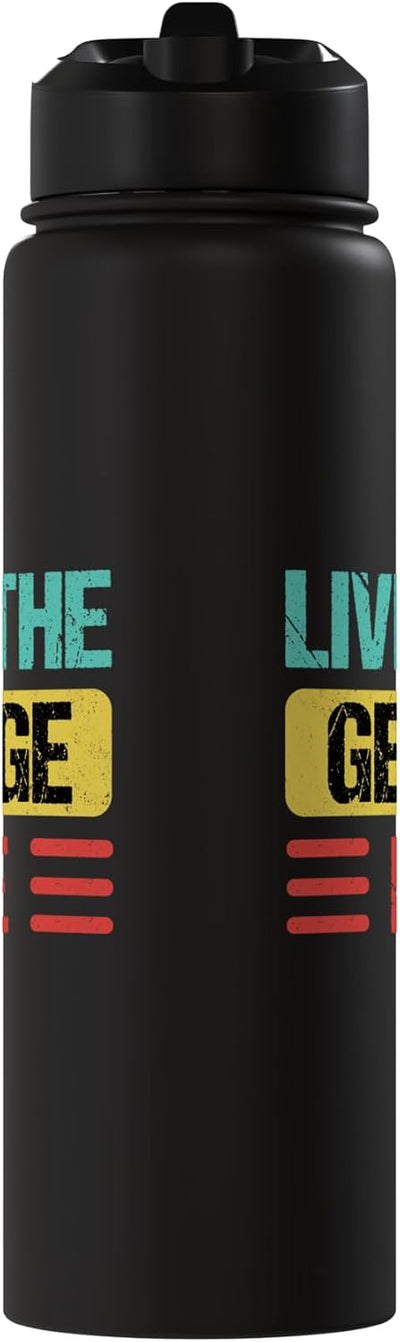 Bottella de agua aislada de acero inoxidable George Name