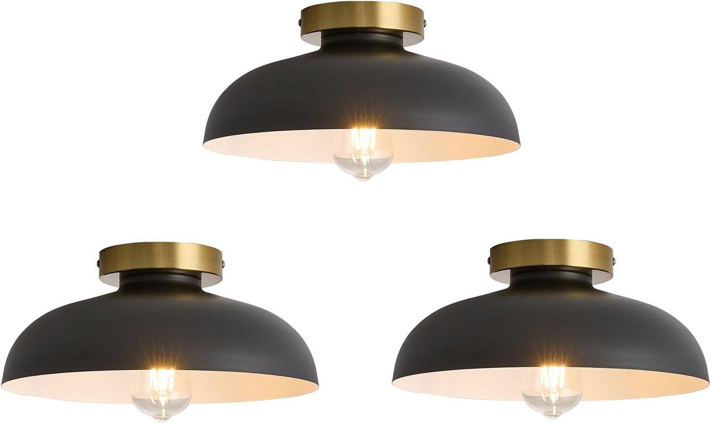 3 Lámparas techo modernas E26 cerámica cocina pasillo