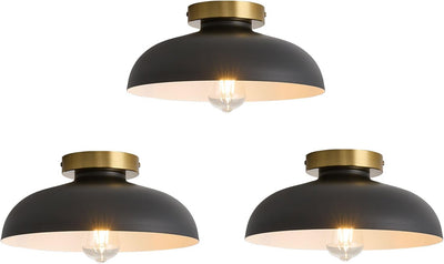 3 Lámparas techo modernas E26 cerámica cocina pasillo