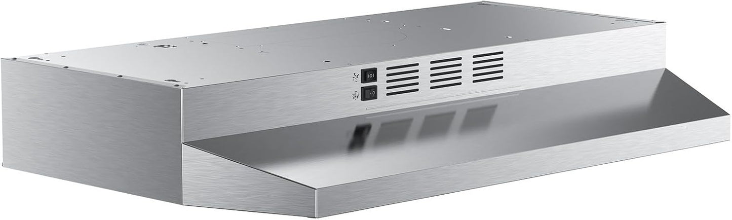 Campana extractora 30pulg acero inox 2 velocidades