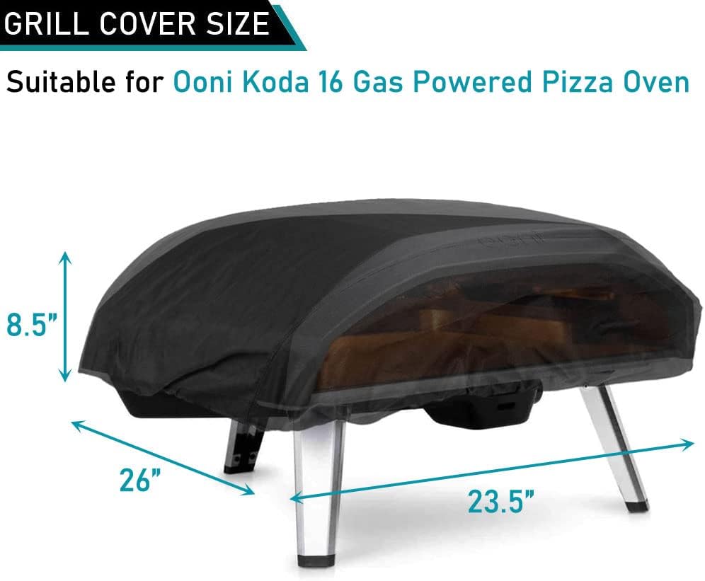 Cubierta horno pizza Koda 16 gas 600D impermeable