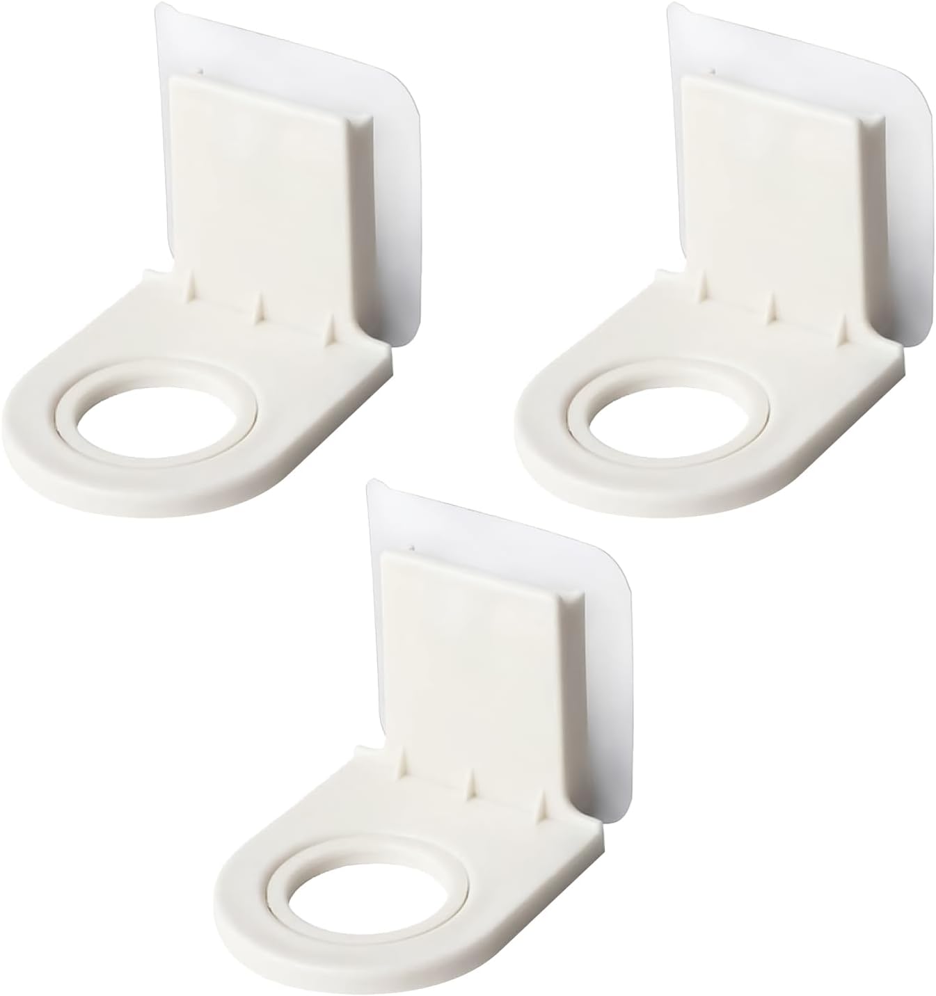 Dispensador gel ducha champú autoadhesivo pared set 3