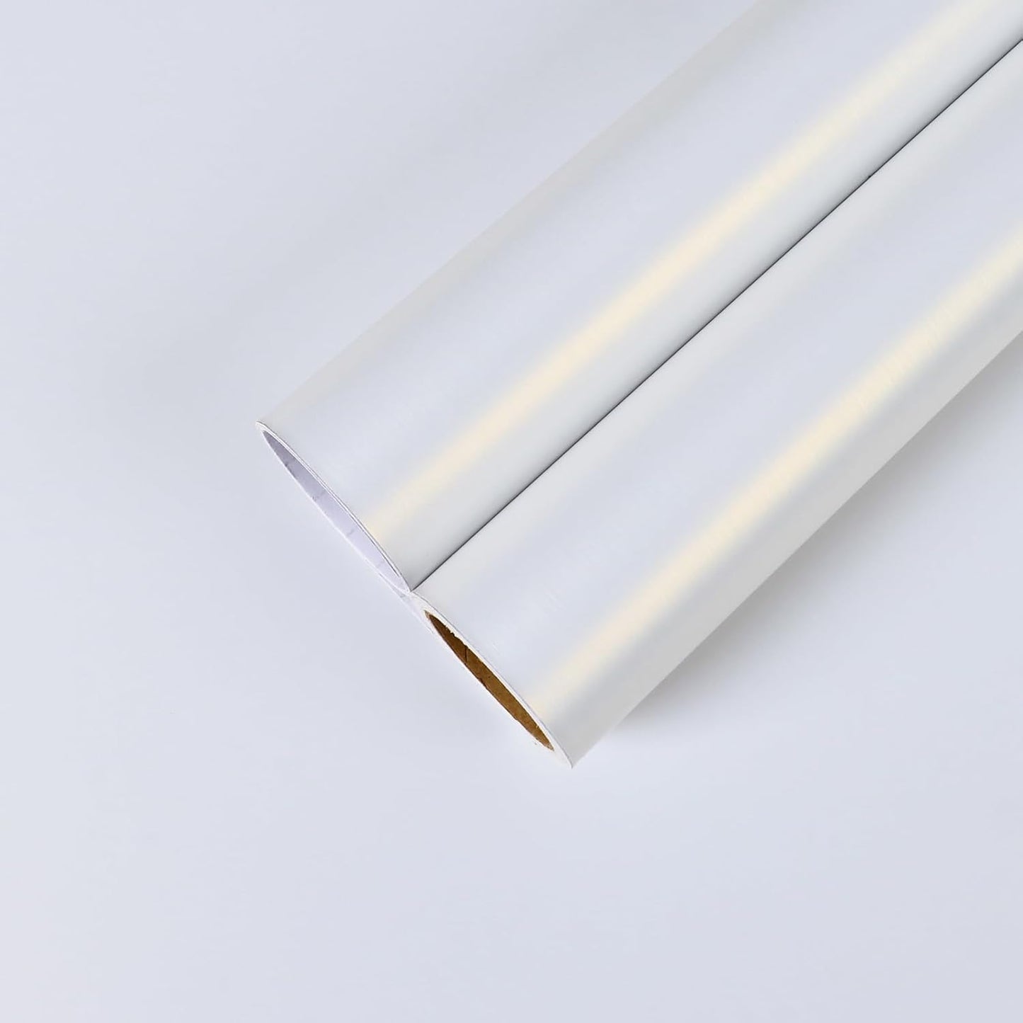 Papel adhesivo acero inox cepillado blanco 24x160pulg