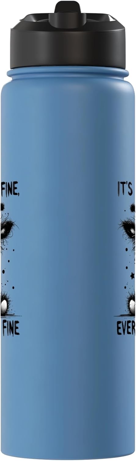 Bottella de agua acero inoxidable con jirafa Its Fine Im Fine