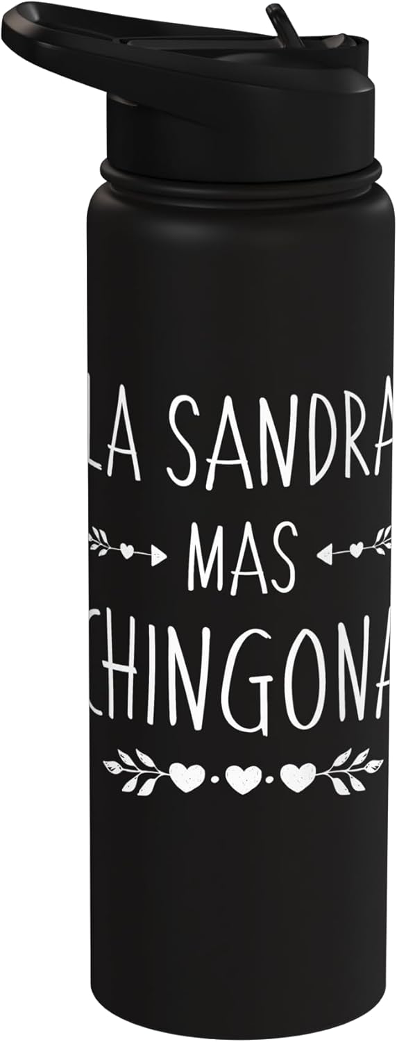 Botella agua acero inox aislada Sandra Mas Chingona