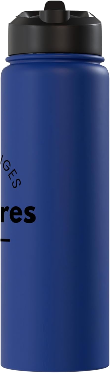 Botella agua acero inox aislada His Presence Changes