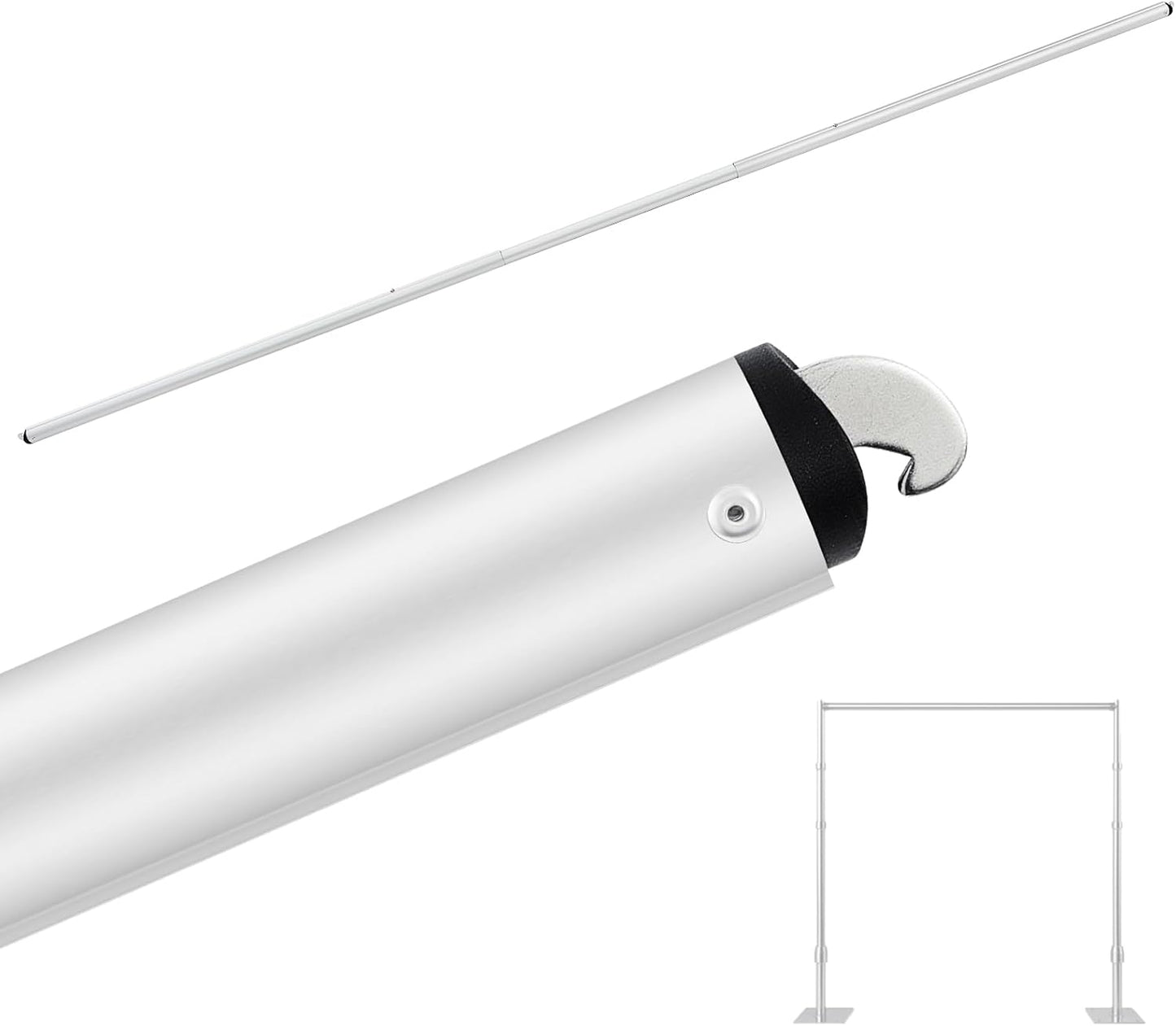Barra transversal ajustable doble capa 4-10ft para cortina boda