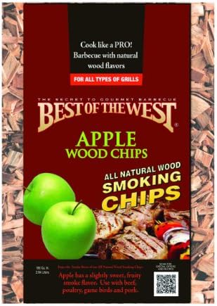 Chips madera manzana dulce para parrilla 180pulg³