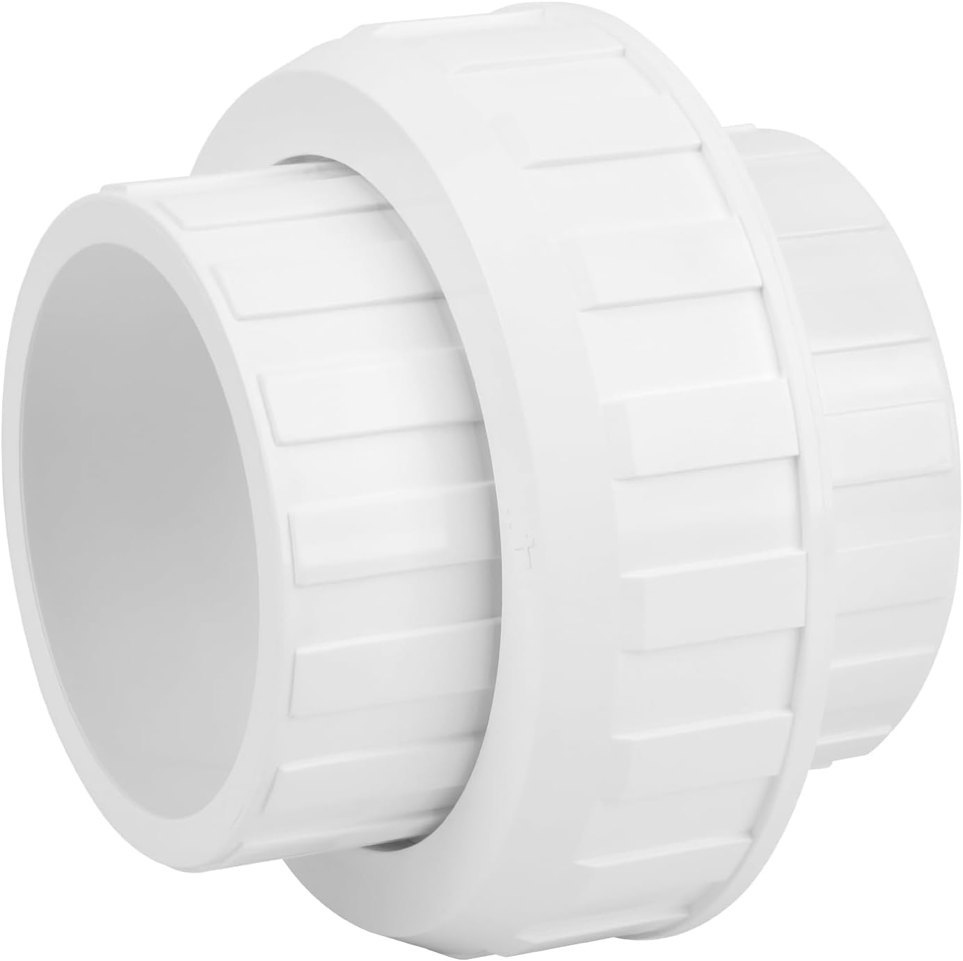 Acoplamiento PVC 4 pulgadas deslizante Schedule 40 blanco