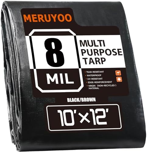 Lona impermeable polietileno 8mil UV 10x12ft