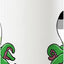 Botella agua acero inox aislada