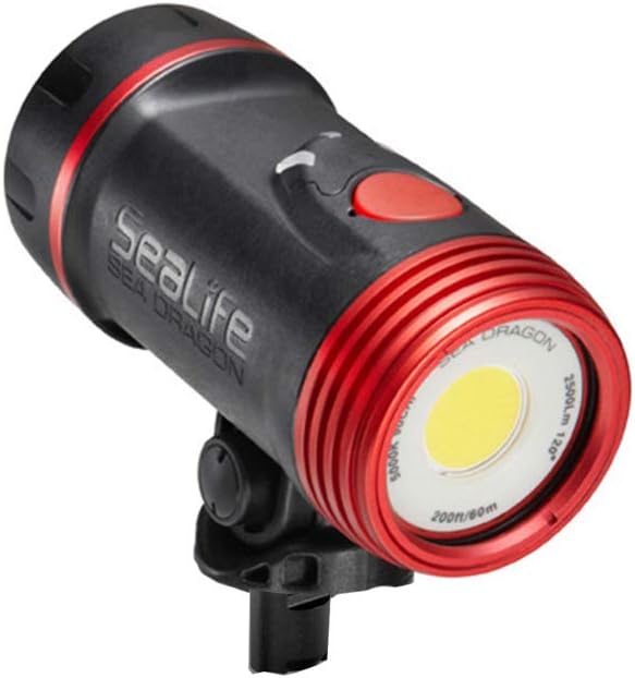 Luz COB LED impermeable para buceo submarino