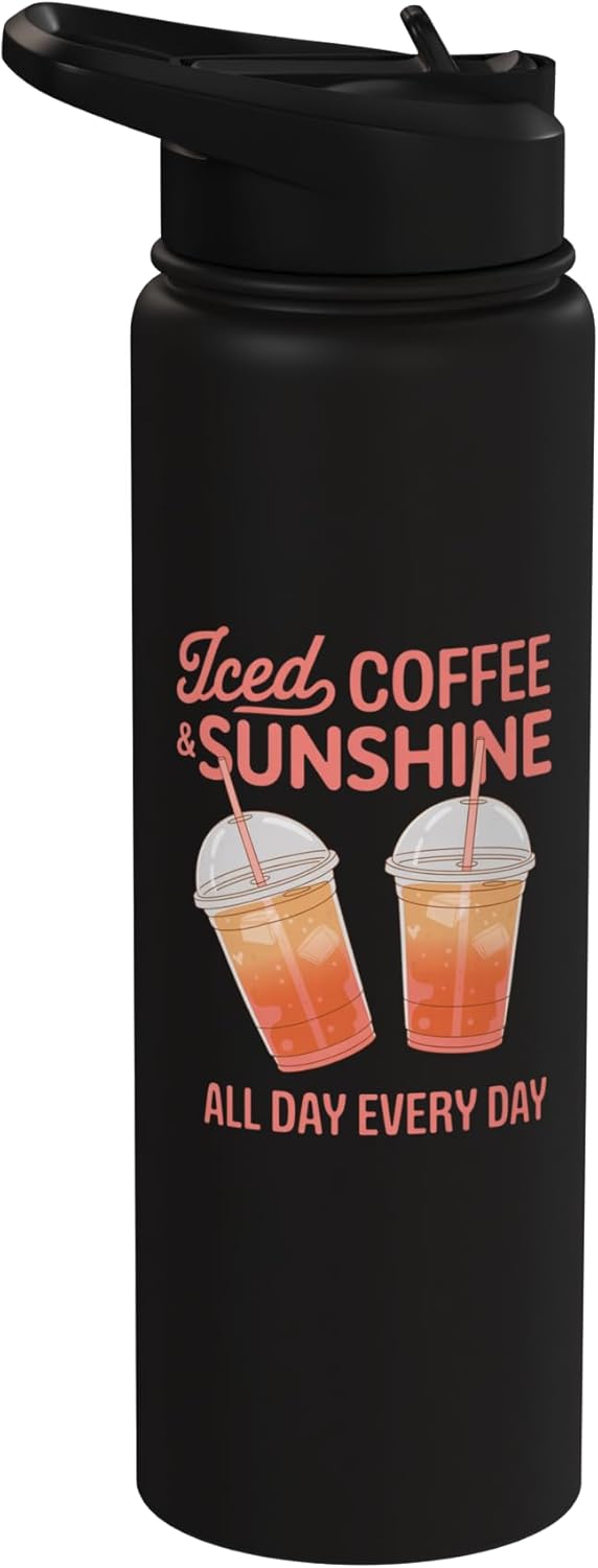 Bote termo acero inoxidable para café con frases verano