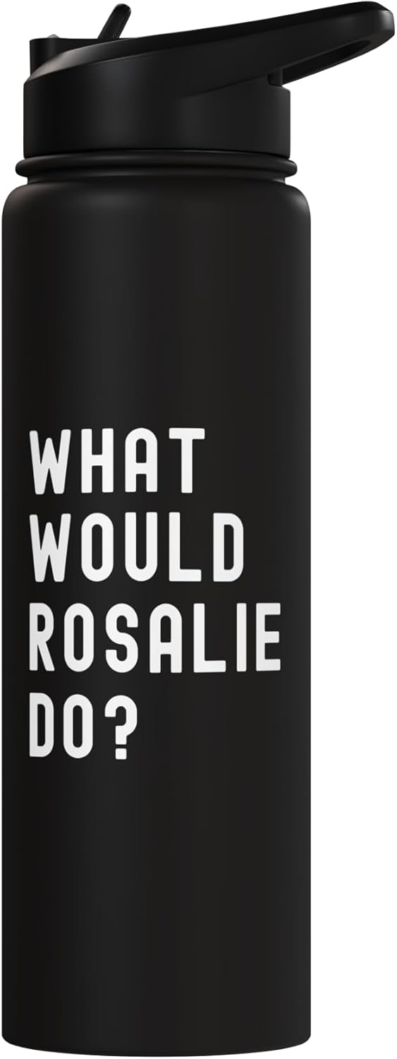Botella agua acero inox aislada What Would Rosalie Do