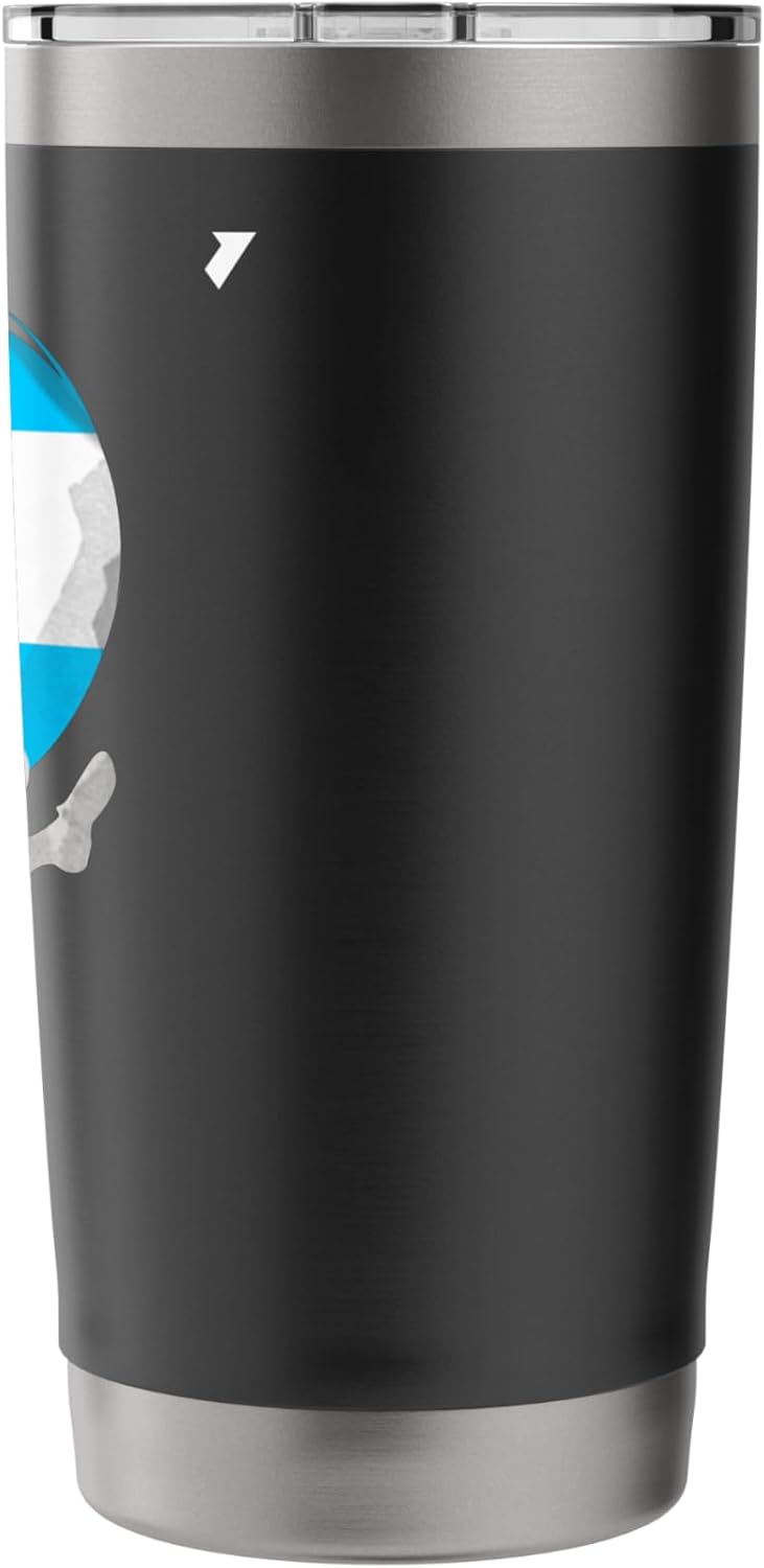 Vaso térmico acero inox con logo Argentina