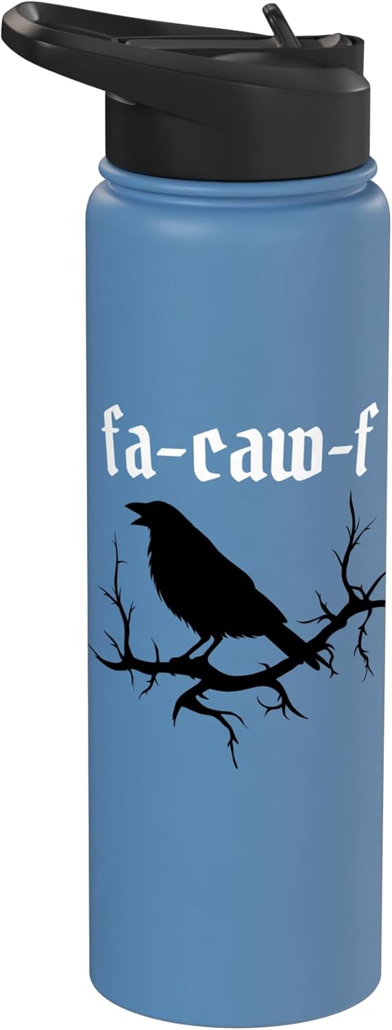 Botella de agua acero inoxidable con humor sarcástico