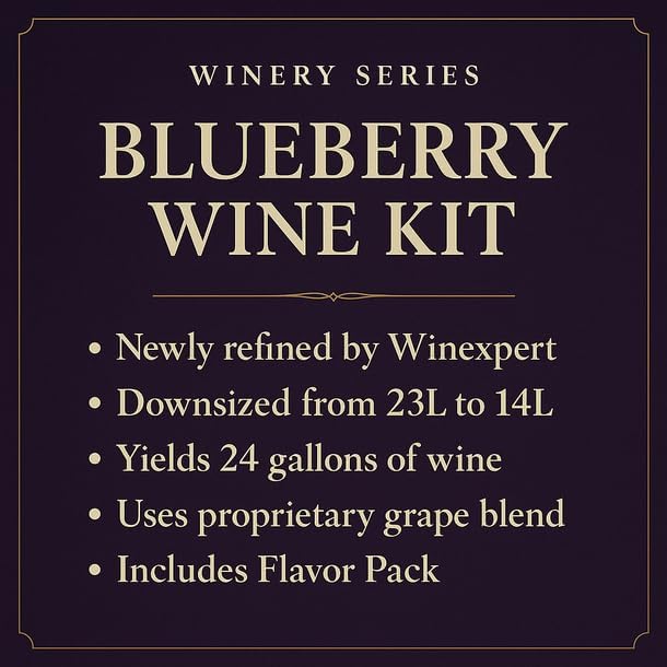 Kit de vino de arándanos Winery Series