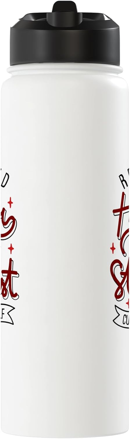 Botella de agua aislada acero inoxidable para peluquero