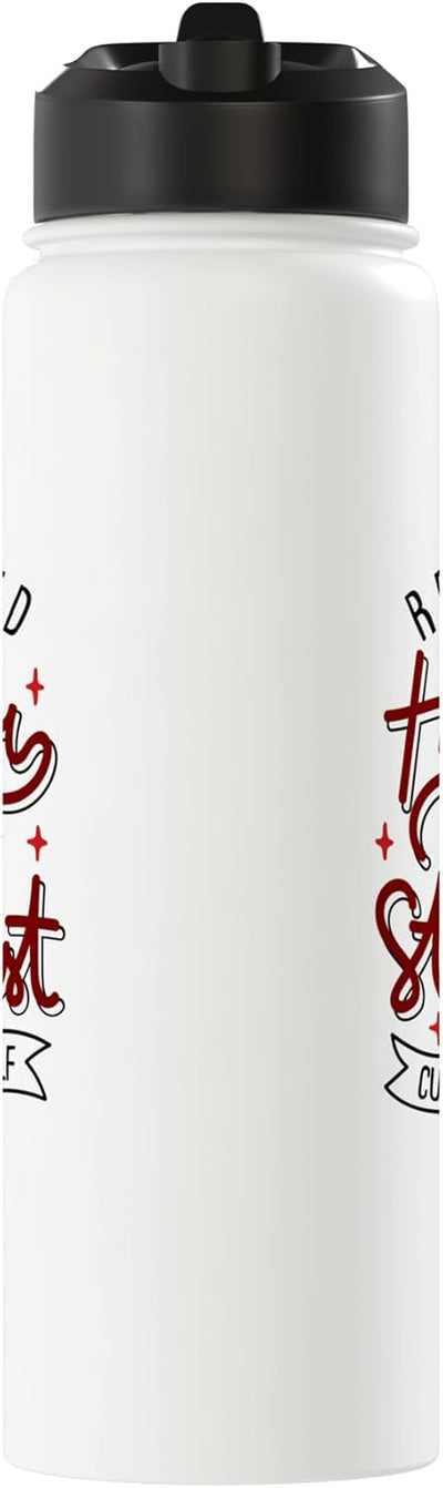 Botella de agua aislada acero inoxidable para peluquero