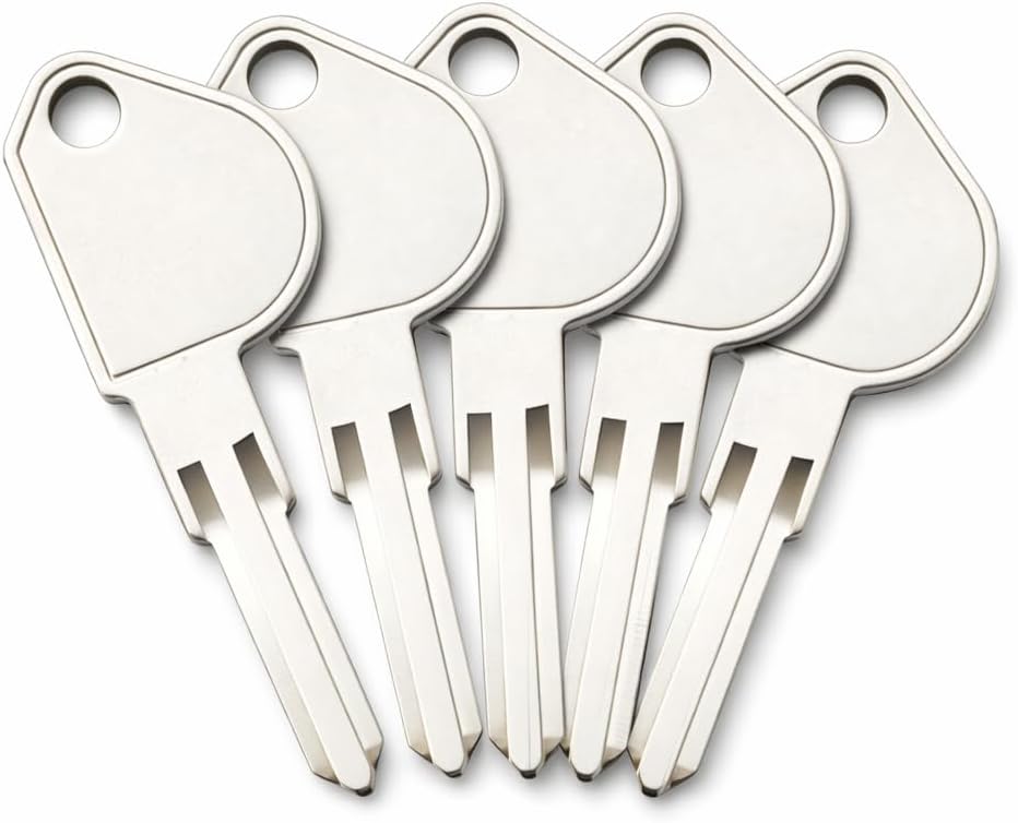 5 Llaves blancas comp para buzón Oasis Classic y Tribolt
