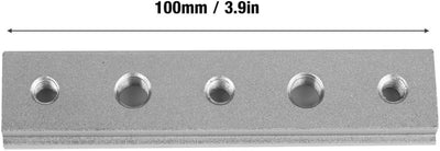 Plantilla pista inglete T aluminio para sierra mesa comp 3.937in
