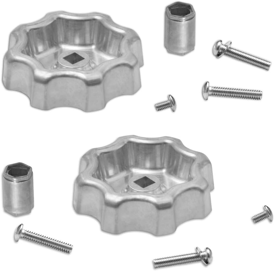 2 Manijas grifo exterior comp Danco 10006 ajustables con adaptador