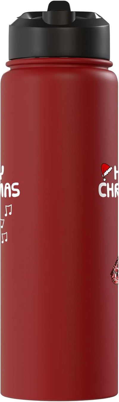 Botella térmica acero inox saxofón navidad