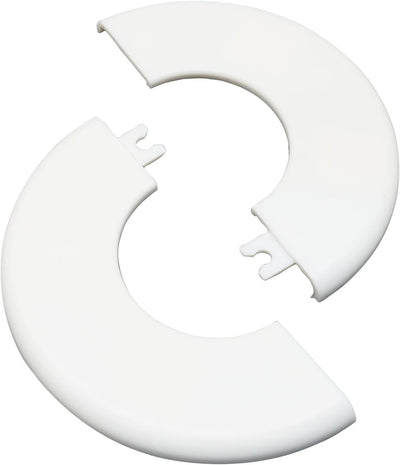 Bridas autoadhesivas pared 2pulg plástico ABS blanco