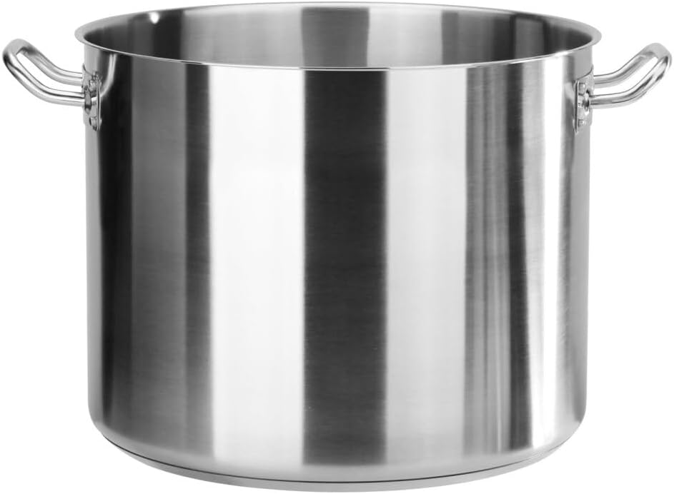 Olla Acero Inox 32qt Con Tapa