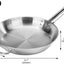 Sartén Acero Inox 12.5pulg Profundidad 2pulg
