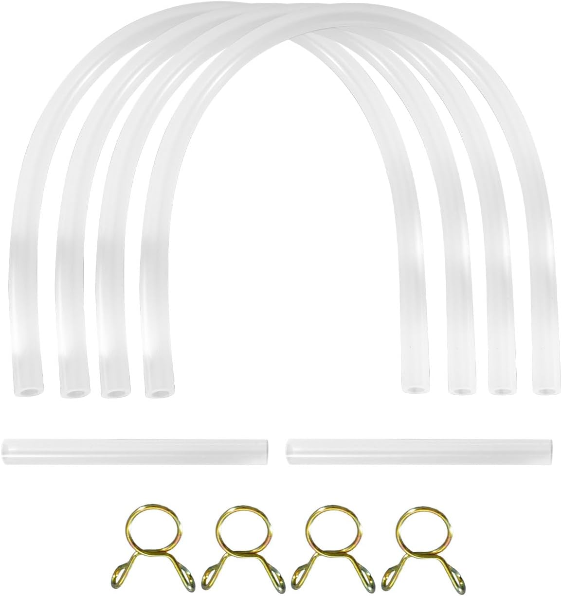 Kit mangueras drenaje 6 pzas clips tanque agua cuadrado comp GE